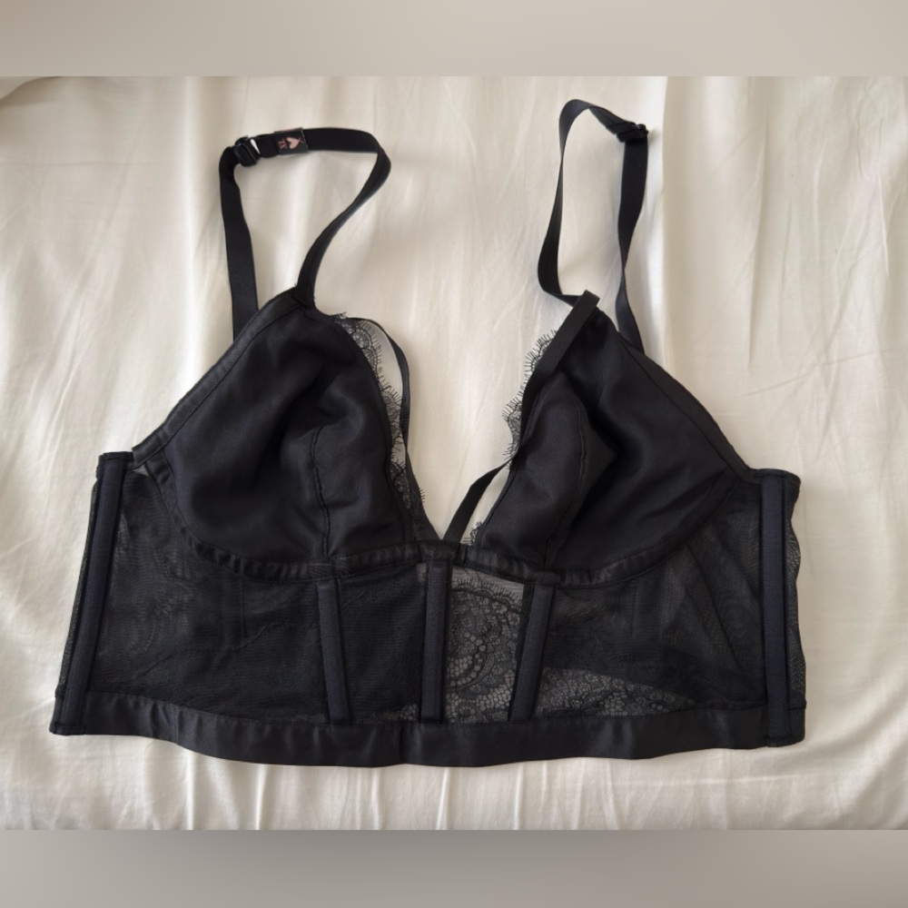 Victoria Secrets Black Corset Top - XL